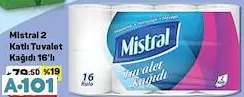 MİSTRAL KATLI TUVALET KAĞIDI